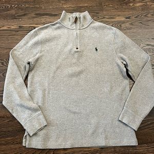 Like New Mens Small Ralph Lauren Pullover 3/4 zip